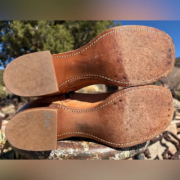 FRYE πΊπΈ Campus Pintuck Vintage Black Label Boots - Picture 13 of 16